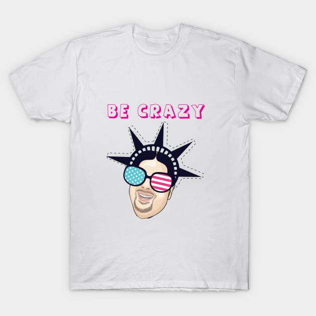 Be Crazy with James T-Shirt by The 100 Pound War